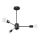 Люстра на штанзі LANGO 3xE27/60W/230V чорний