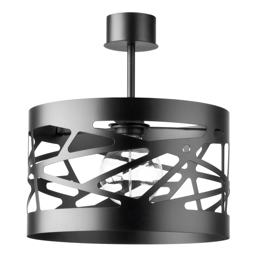 Люстра на штанзі MODUL FREZ 1xE27/60W/230V ø 30 см чорний