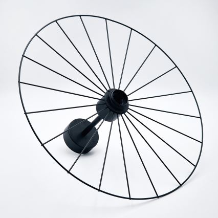 Люстра на штанзі MONTANA 1xE27/15W/230V діаметр 45 см чорний