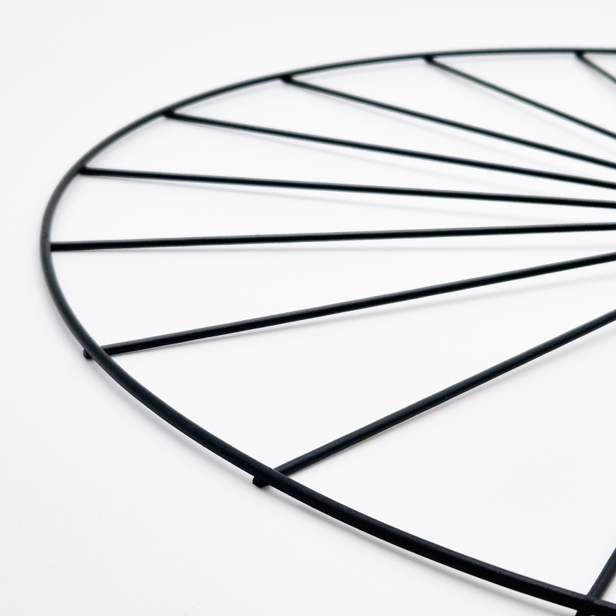 Люстра на штанзі MONTANA 1xE27/15W/230V діаметр 45 см чорний