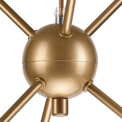 Люстра на штанзі RUBBY BALL 6xG9/5W/230V золотий