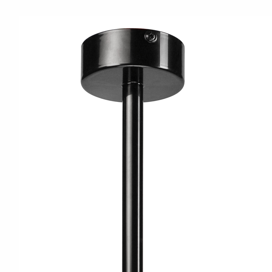 Люстра на штанзі TARO 1xE27/60W/230V чорний