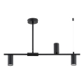 Люстра на штанзі URANOS 3xGU10/10W/230V чорний