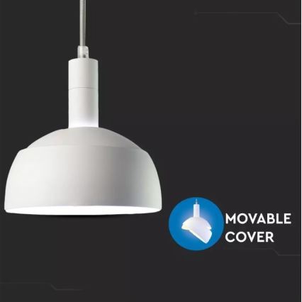 Люстра на тросе 1xE14/60W/230V белая