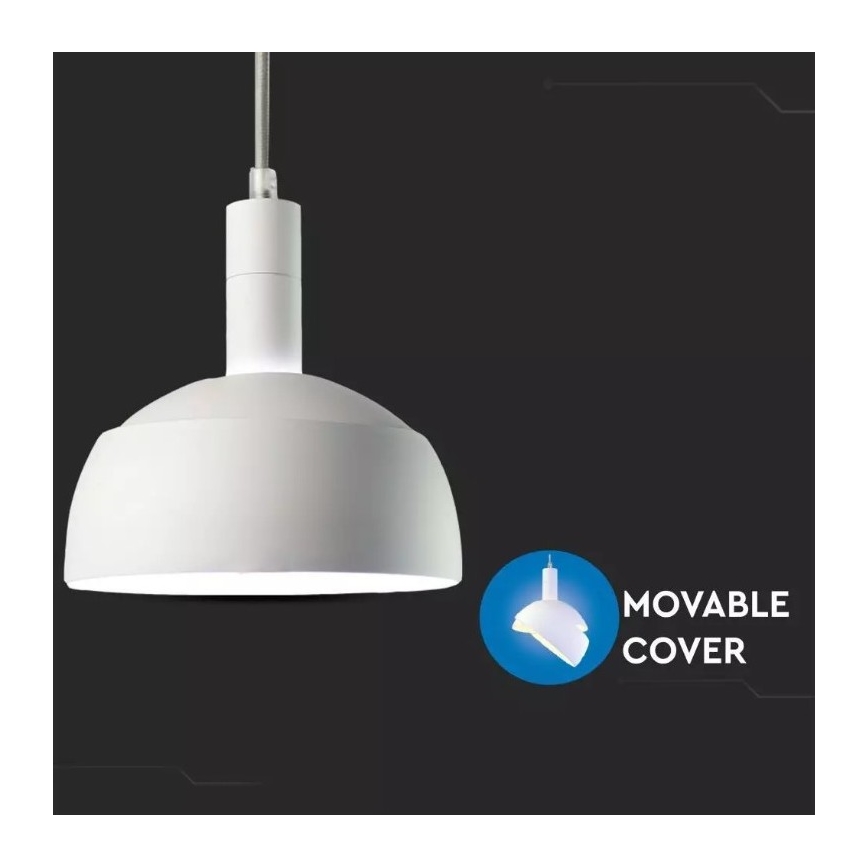 Люстра на тросе 1xE14/60W/230V белая