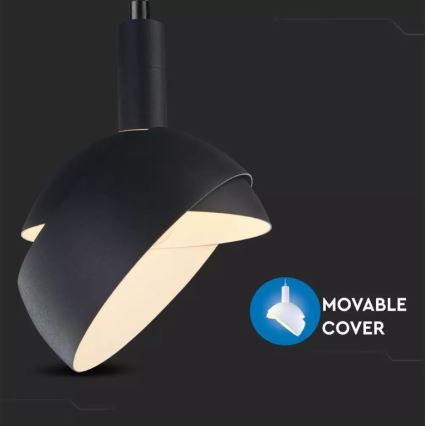 Люстра на тросе 1xE14/60W/230V черная