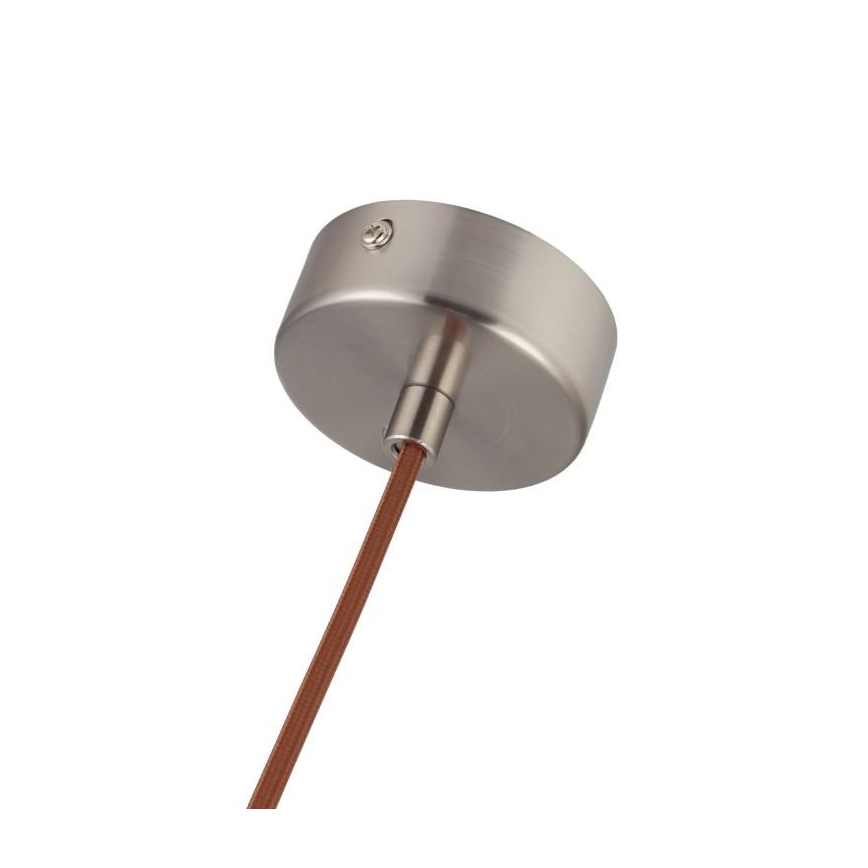 Люстра на тросе 1xGU10/10W/230V, диам. 11 см, из массива ясеня