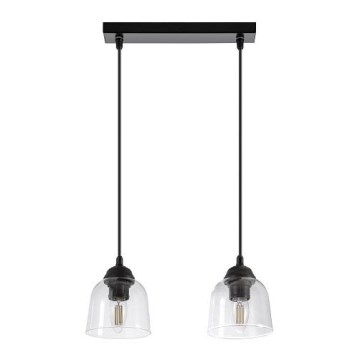 Люстра на тросе 2xE27/60W/230V