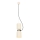 Люстра на тросе ABEL 2xE27/11W/230V ⌀ 13 cm кремовая