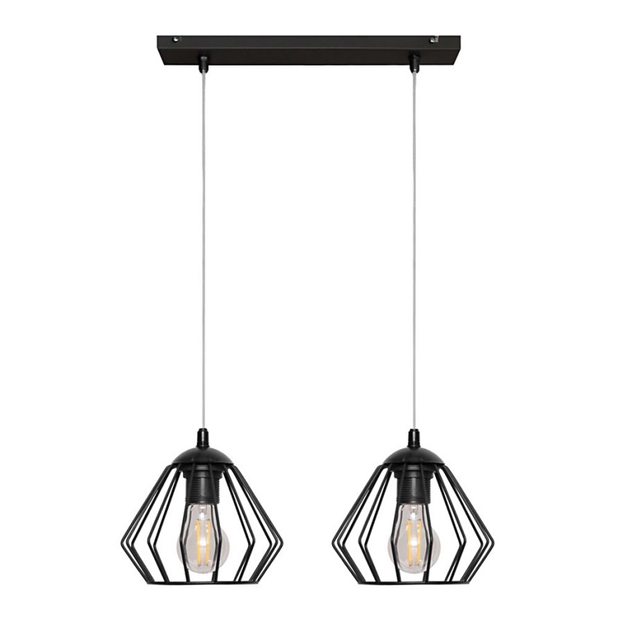 Люстра на тросе AGAT 2xE27/15W/230V