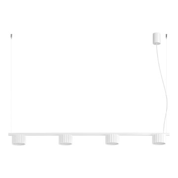 Люстра на тросе AURA 4xGX53/10W/230V белая