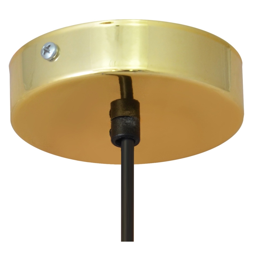 Люстра на тросе BARS 1xGU10/20W/230V золотая/черная