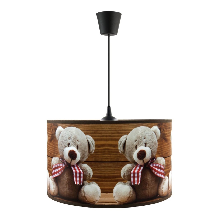Люстра на тросе BEARS 1xE27/60W/230V