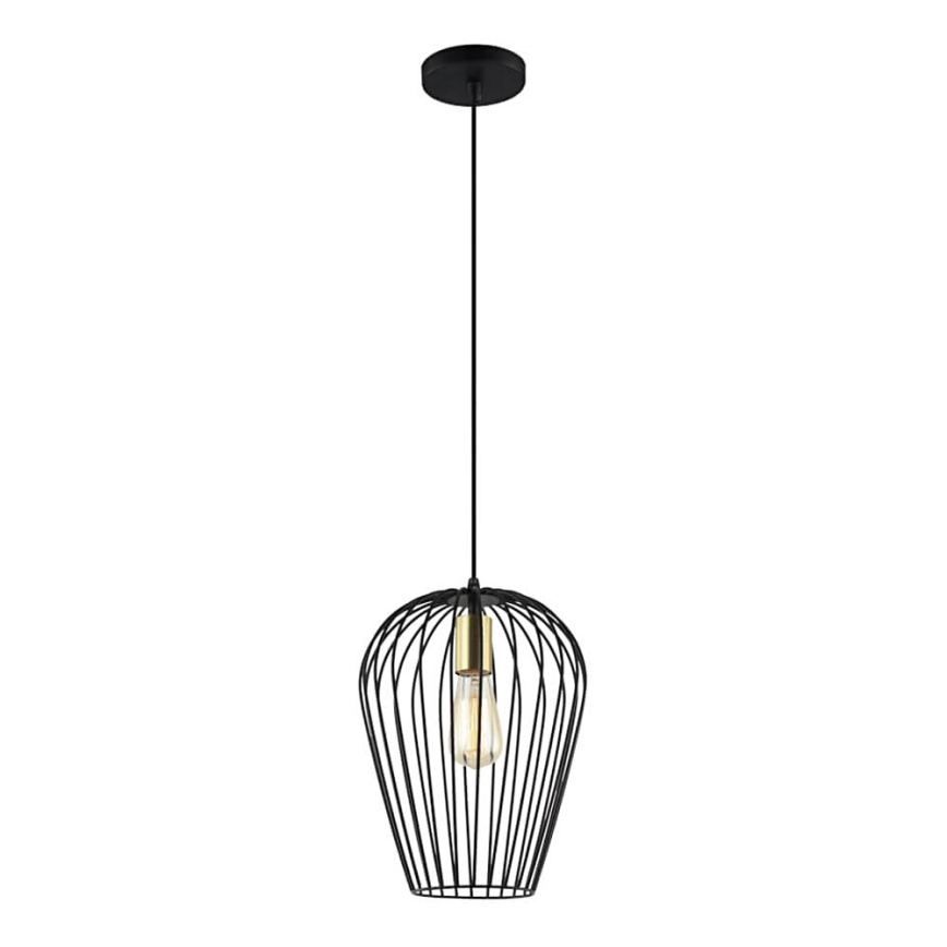 Люстра на тросе BLANCHE 1xE27/11W/230V черная