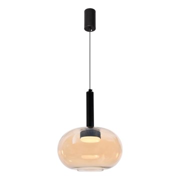 Люстра на тросе BUENO 1xGX53/9W/230V Ø 25 см дымчато‑бежевый