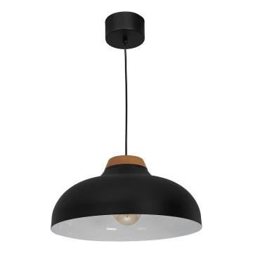 Люстра на тросе BURGOS 1xE27/60W/230V черная