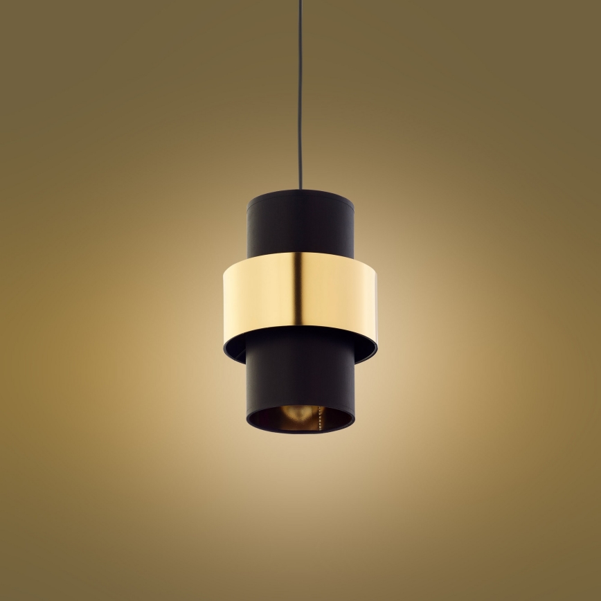 Люстра на тросе CALISTO 1xE27/15W/230V золотая/черная