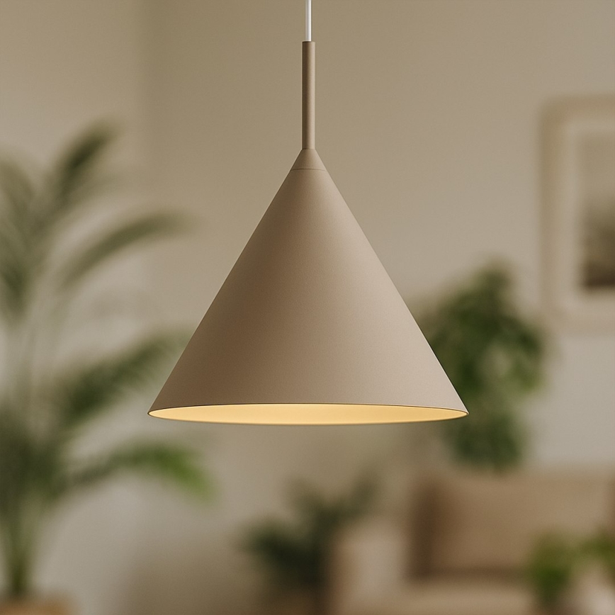 Люстра на тросе CAPITAL 1xGX53/15W/230V, диаметр 32 см, бежевая