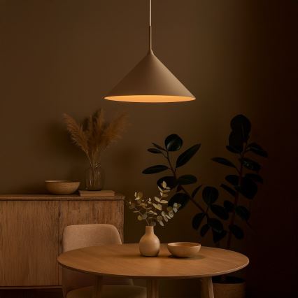 Люстра на тросе CAPITAL 1xGX53/15W/230V, диаметр 46 см, бежевая