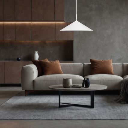 Люстра на тросе CAPITAL 1xGX53/15W/230V Ø 60 см, белая