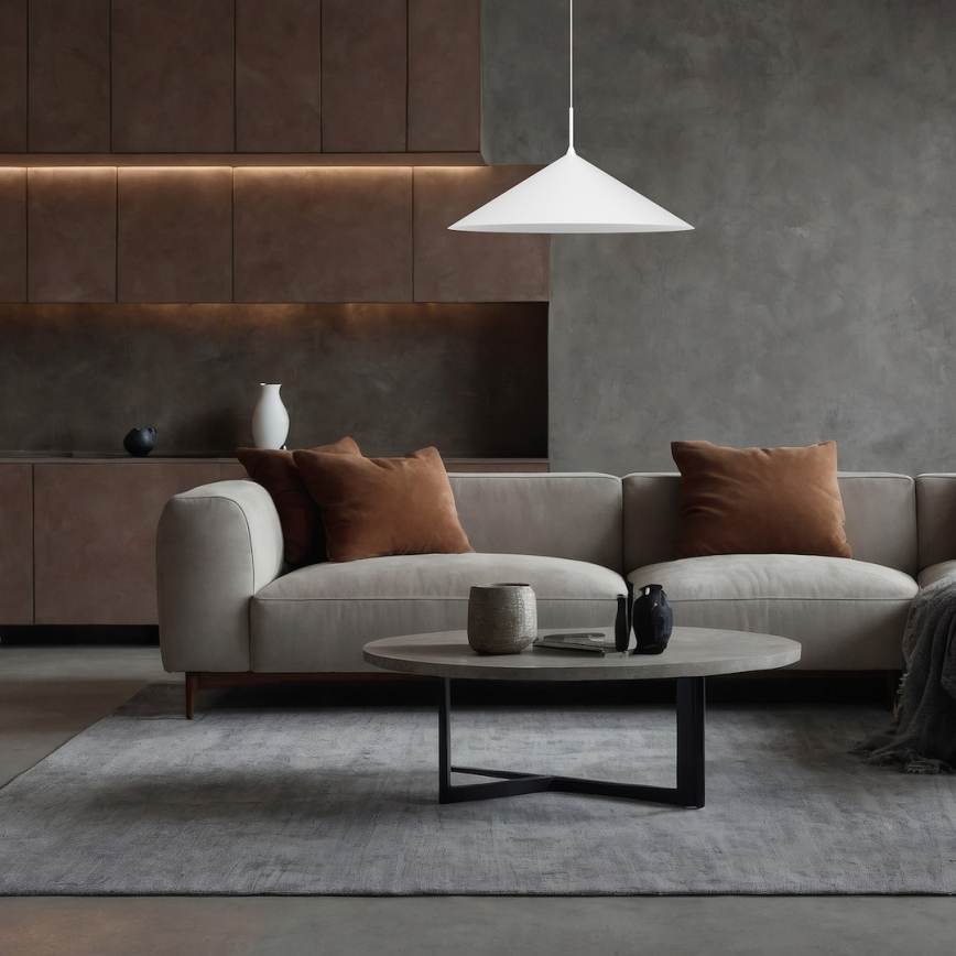 Люстра на тросе CAPITAL 1xGX53/15W/230V Ø 60 см, белая