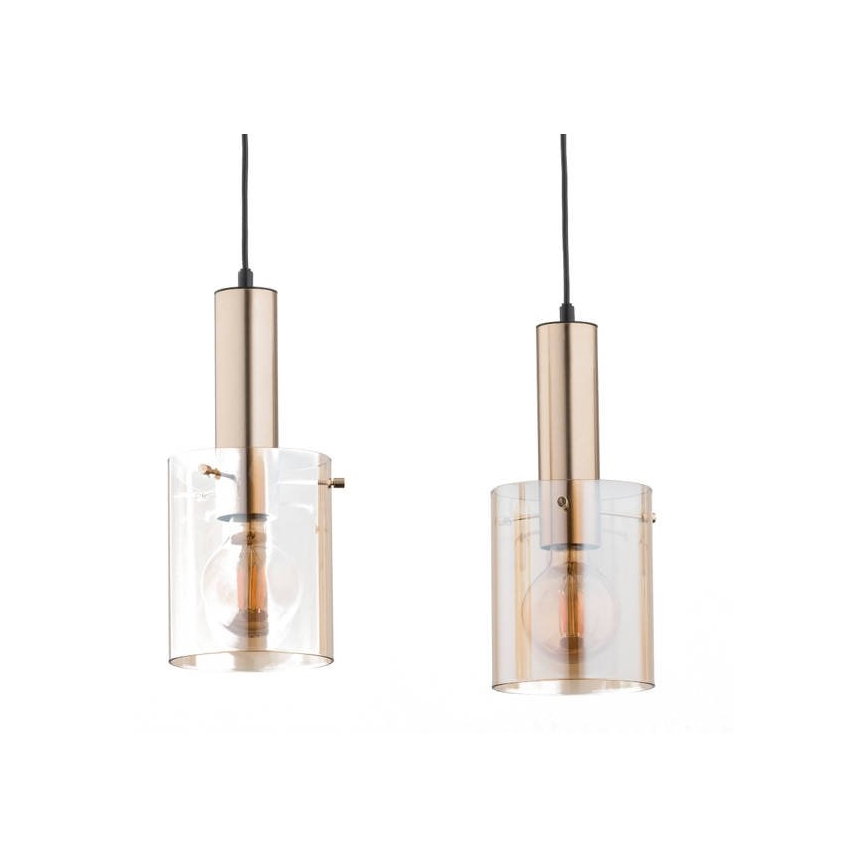 Люстра на тросе CELIA 3xE27/60W/230V золотая