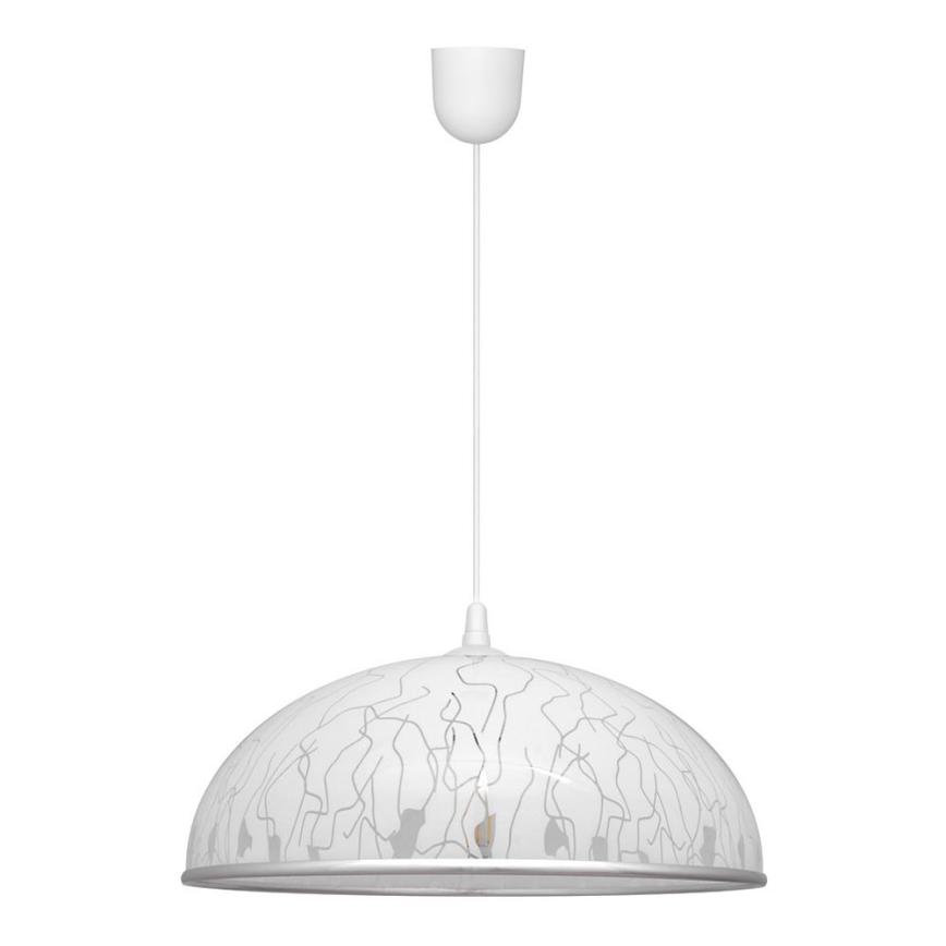 Люстра на тросе CIRCLE 1xE27/15W/230V белая