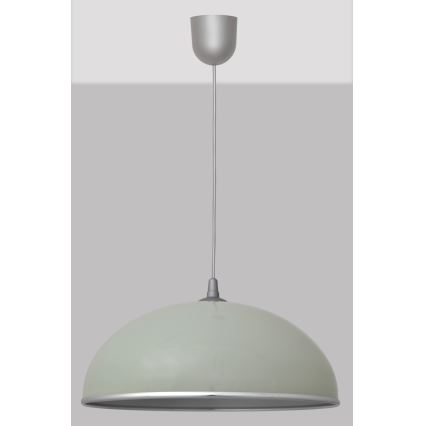 Люстра на тросе CIRCLE 1xE27/15W/230V серая