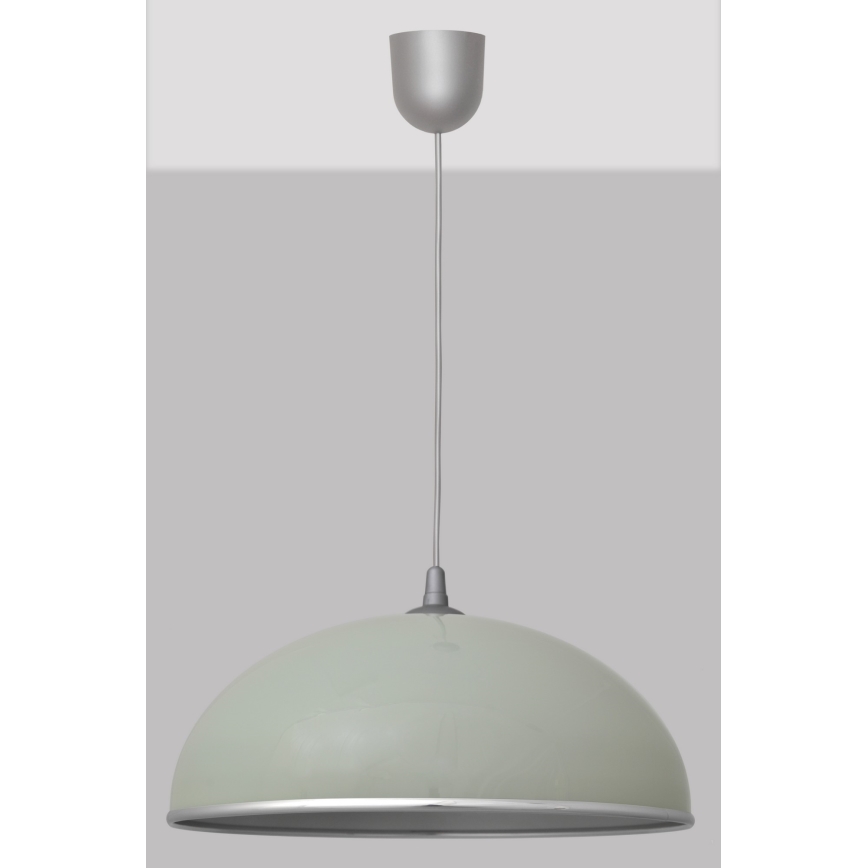 Люстра на тросе CIRCLE 1xE27/15W/230V серая