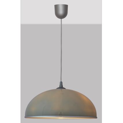 Люстра на тросе CIRCLE 1xE27/15W/230V серая