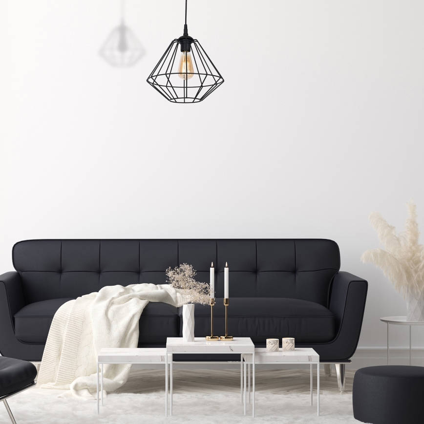 Люстра на тросе COLIN 1xE27/60W/230V
