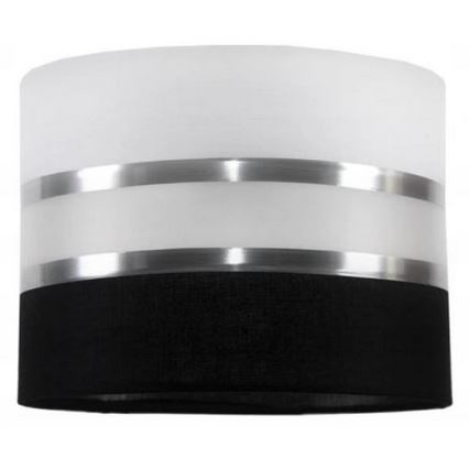 Люстра на тросе CORAL 2xE27/60W/230V черно-белая