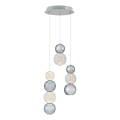 Люстра на тросе CREMONA LED/17 Вт/230 В 3000 К матовый хром
