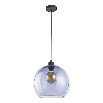 Люстра на тросе CUBUS 1xE27/60W/230V синяя