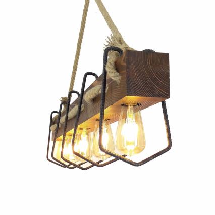 Люстра на тросе DEMIR 5xE27/40W/230V
