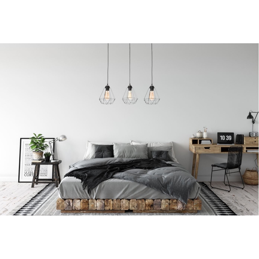 Люстра на тросе DIAMENT MINI 3xE27/60W/230V