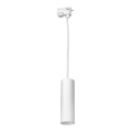 Люстра на тросе для трековой системы PIPE 1xGU10/25W/230V белая
