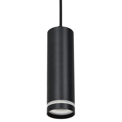 Люстра на тросе для трековой системы PIPE 1xGU10/25W/230V черная