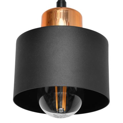 Люстра на тросе EDISON 3xE27/15W/230V