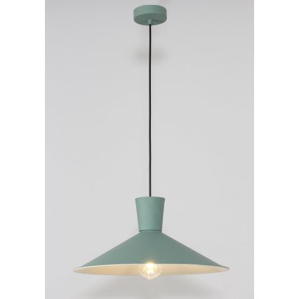 Люстра на тросе ELISTA 1xE27/60W/230V бирюзовая