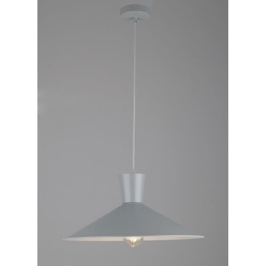 Люстра на тросе ELISTA 1xE27/60W/230V серая