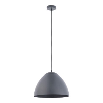 Люстра на тросе FARO 1xE27/60W/230V серая