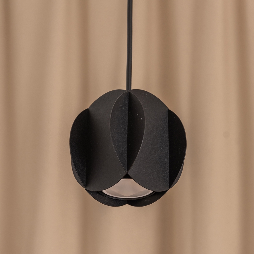 Люстра на тросе GAMBIT 1xGU10/10W/230V чёрная