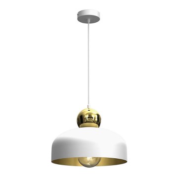 Люстра на тросе HARALD 1xE27/60W/230V белая