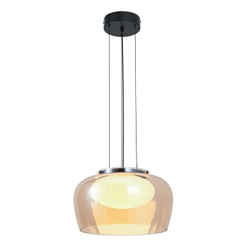 Люстра на тросе INSIEME 1xGX53/10W/230V Ø 35 см дымчато-бежевая