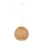 Люстра на тросе JUTE 1xE27/60W/230V бежевая