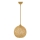 Люстра на тросе JUTE 1xE27/60W/230V бежевая