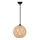Люстра на тросе JUTE 1xE27/60W/230V бежевая