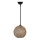 Люстра на тросе JUTE 1xE27/60W/230V коричневая