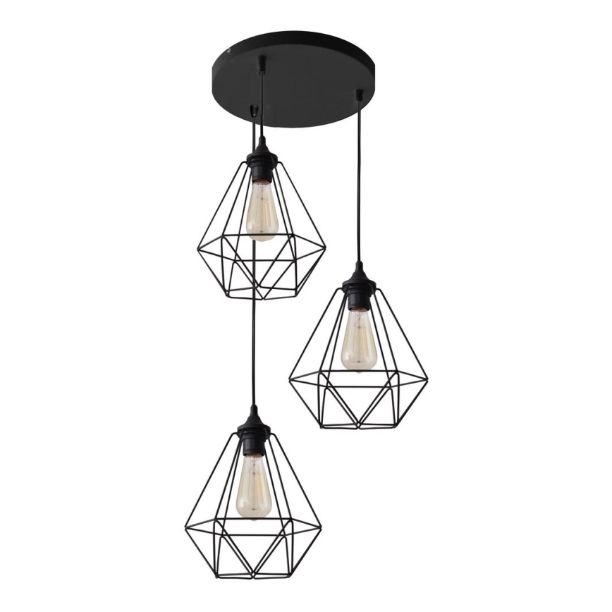 Люстра на тросе KARO 3xE27/15W/230V